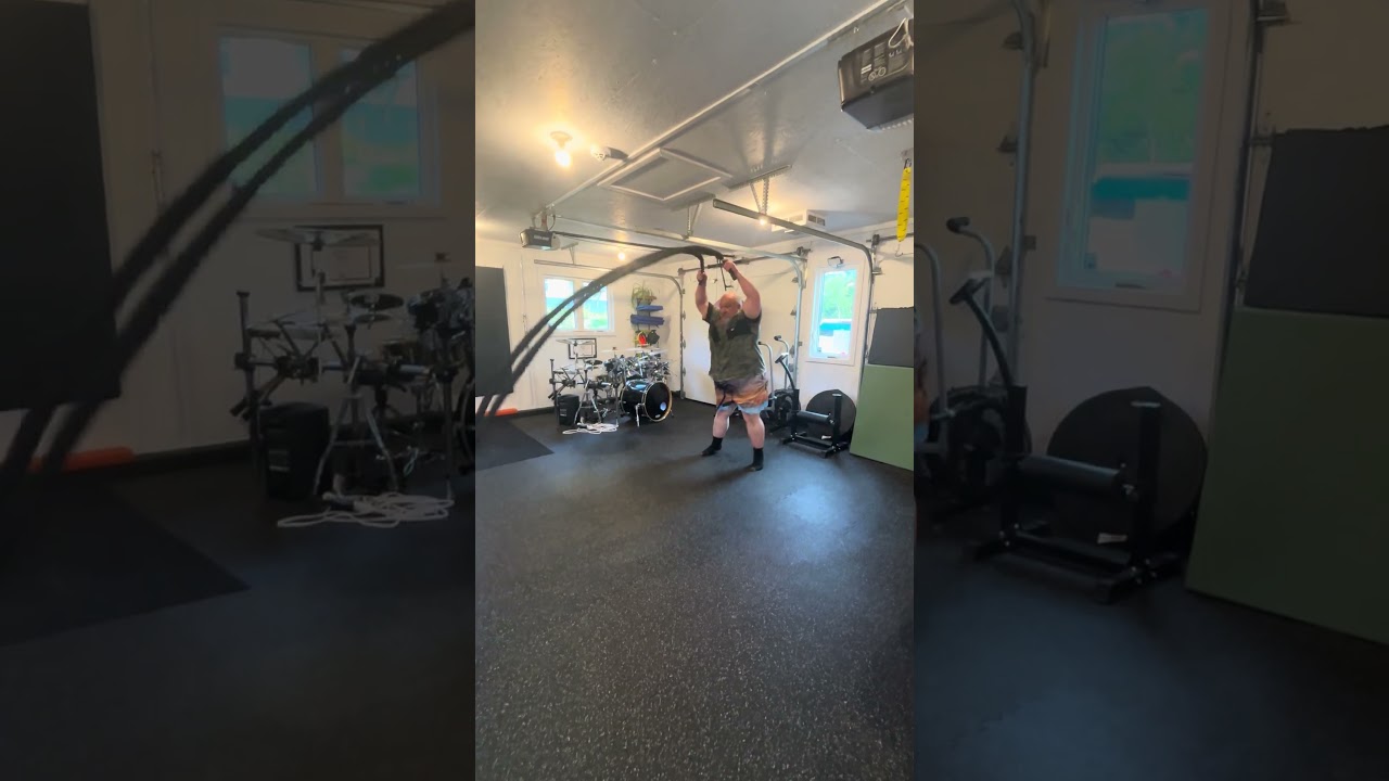Client Highlight-Stephen Williams (Battle Ropes Double Vertical Waves)
