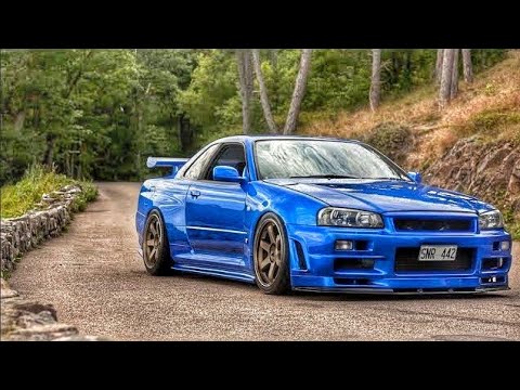 Nissan skyline GT-R34 SOUND compilation🔥