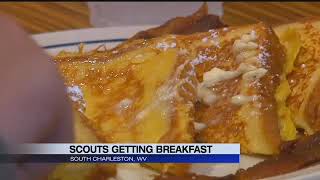 3 Busses of Boy Scouts Stop at IHOP on way to Jamboree WOWK 13 Charleston Huntington WV News Weath