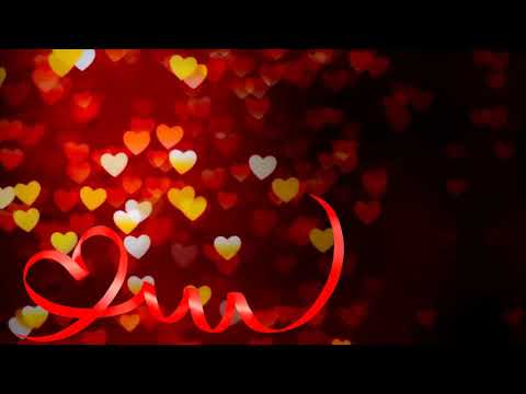 С Днем Святого Валентина Любовь,💕 сердечки Футаж видеофон  intro heart love background.Фон ЛЮБОВЬ