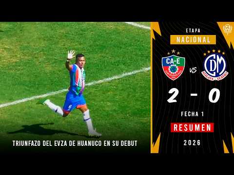 EVZA SE IMPUSO ANTE EL MUNI DE ATALAYA Y SUMÓ SU PRIMER TRIUNFO NACIONAL| EVZA 2-0 Municipal Atalaya