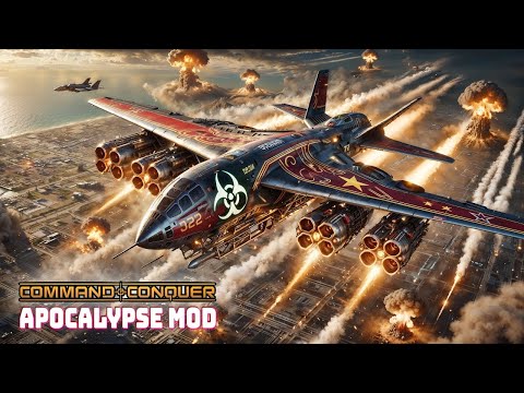 C&C Generals Zero Hour | Apocalypse 2025 Mod - You Won’t Believe the Power of These Nuclear Bombers!