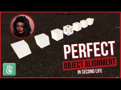 Master the Art of Object Alignment in Second Life with Snap-to-Grid Feature