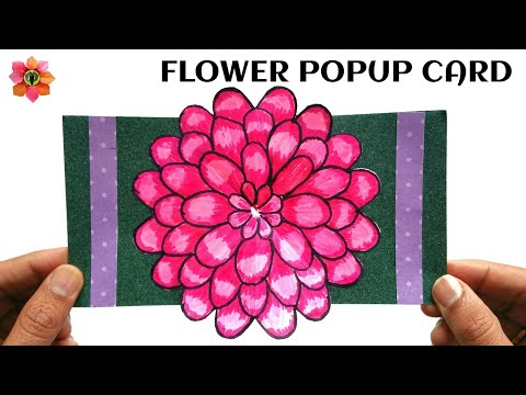 Flower Popup Card for Mother’s day - DIY Tutorial - 63