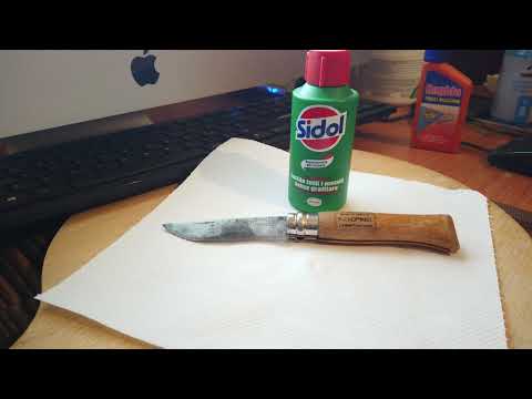 Small Restoration Opinel nr 7 The Crowned Hand