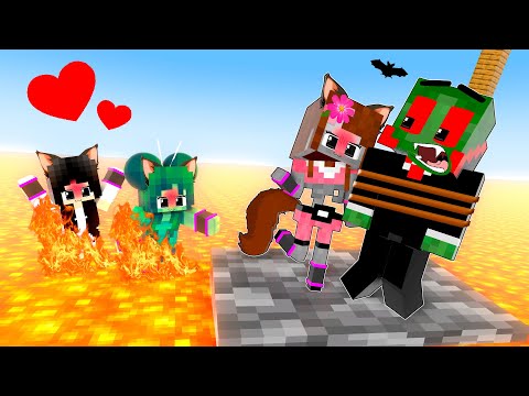 Cute Story Floor is Lava Werewolf vs Vampire - Animation