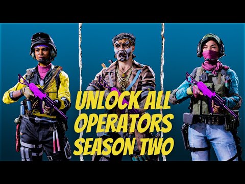 HOW TO UNLOCK ALL SEASON 2 OPERATOR SKINS - BLACK OPS COLD WAR