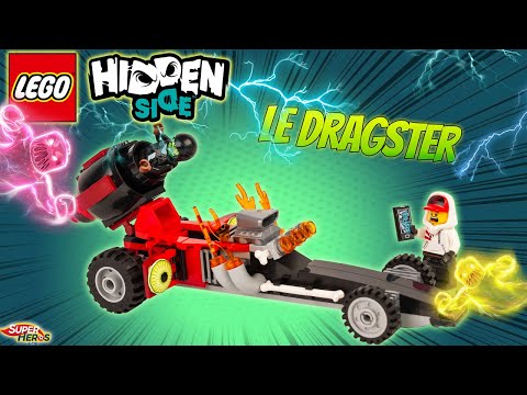 Vidéo LEGO Hidden Side 40408 : Le dragster