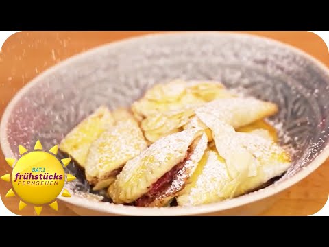 Pasta mal anders - Süße Ravioli mit Zuckermandeln | SAT.1 Frühstücksfernsehen