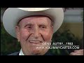 Gene Autry...1983...King of the Cowboys...star of radio, tv, movies
and ...