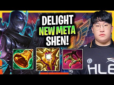 DELIGHT INSANE NEW META SHEN SUPPORT! | HLE Delight Plays Shen Support vs Leona! Season 2026