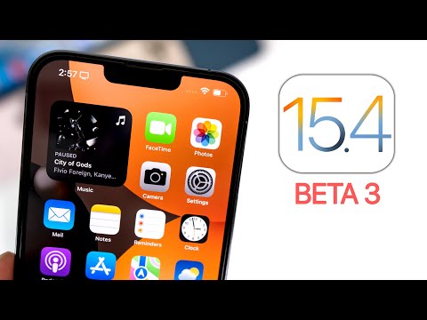 iOS 15.4 Beta 3 Released - What's New?