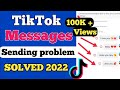 TikTok Message Problem Solved Fix TikTok Message Problem How To Send Message Anyone On TikTok
