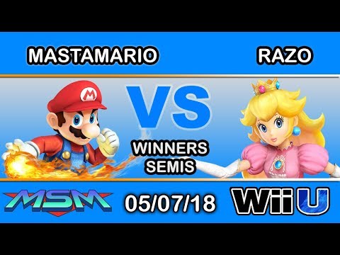 MSM 145 - MastaMario (Mario) Vs. LH | Razo (Peach) Winners Semis - Smash 4