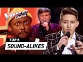 MIND-BLOWING SOUND-ALIKES in The Voice Kids