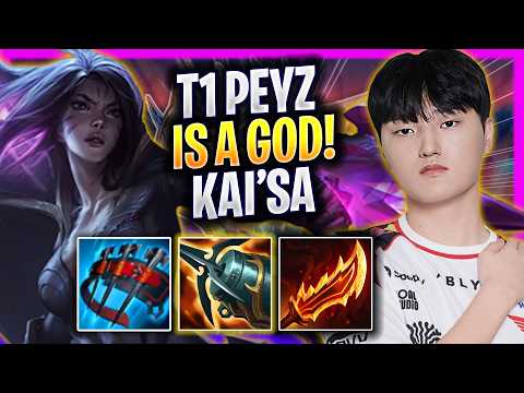 PEYZ IS A GOD WITH KAI'SA! - T1 Peyz Plays Kai'sa ADC vs Ziggs! | Season 2026