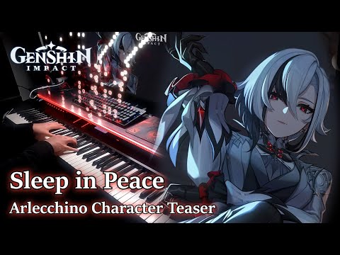Arlecchino: Sleep in Peace/Genshin Impact Character Teaser Piano Arrangement