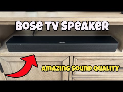 Bose TV Speaker Soundbar Review