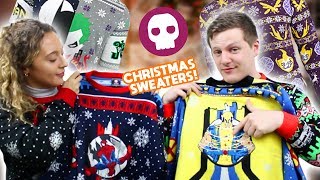 Official 'Ugly', Geeky Knitted Christmas Sweaters | Marvel, DC, Star Wars, Xbox, Spyro, & more! ❄️