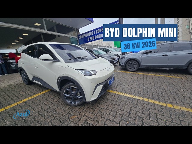 Vídeo BYD DOLPHIN MINI 38 KW ELÉTRICO