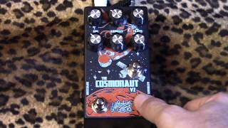 Video thumbnail for Matthews Effects COSMONAUT V2 Reverb / Delay pedal of cosmic love and expanse by gearmanndude