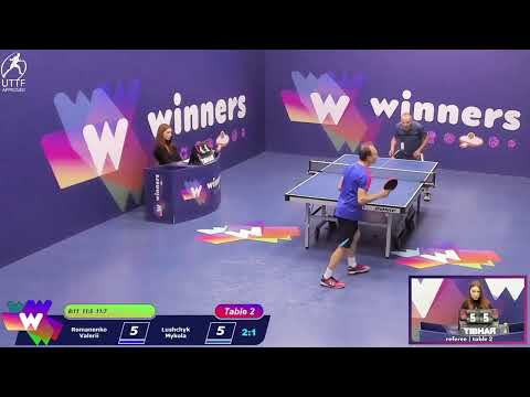 Winners League 16.11.21 Romanenko Valerii - Lushchyk Mykola  16:00