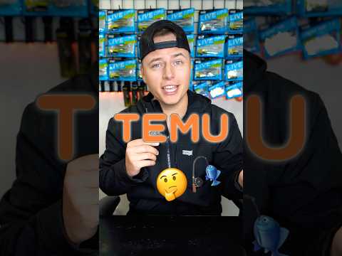 TEMU Fishing Gear… Should You Buy It?! 😳🎣 #fishing