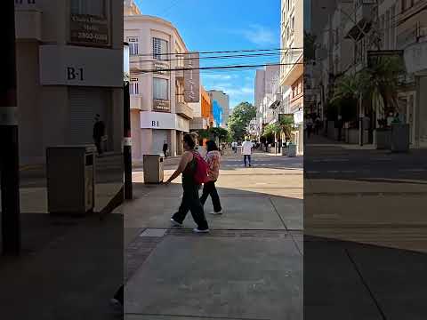 Walking in Calçadão, Pres Prudente, SP #brazil #travel #citywalking #downtown #citytour #worldcities