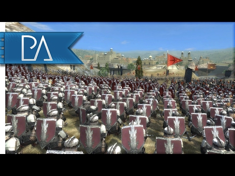 Epic Siege of Caras Sant: Sea of Rhûn Runs Red - Third Age Total War Mod Gameplay