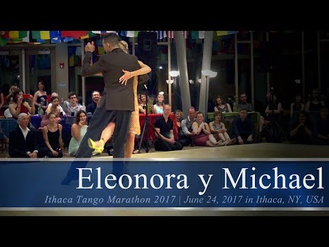 Eleonora Kalganova y Michael Nadtochi (3/3) - Milongón @ Ithaca Tango Marathon 2017.06.24