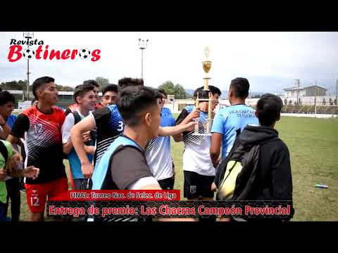 Entrega de premio campeón provincial Sub 15