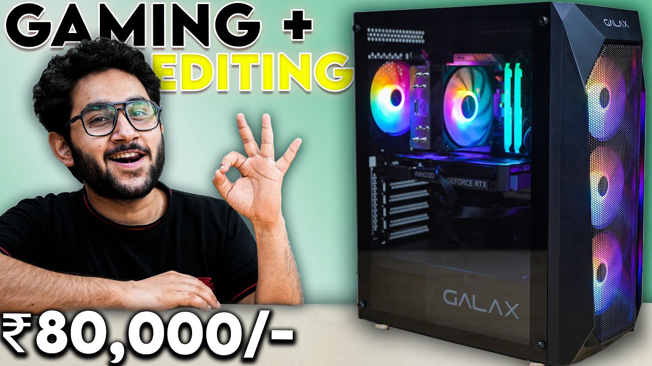 Building A Budget-Friendly PC For Content Creators & Gamers | Rs.80k PC Build