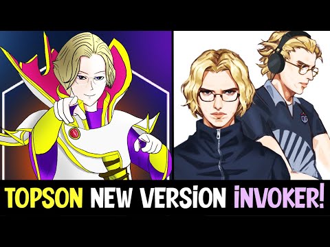 The New Version of Topson's INVOKER has Arrived! DOTA 2