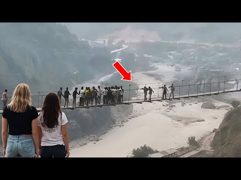 Moments Filmed Seconds Before Disasters - Best of 2025