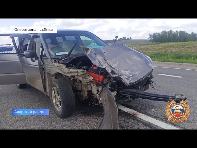 В Аларском районе на федеральной дороге произошла авария