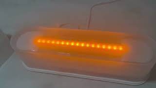 YALEDI Essential Oil Diffuser, Fireplace Fire Flame Aromatherapy Diffuser, Scent Aroma Diffuser Revi