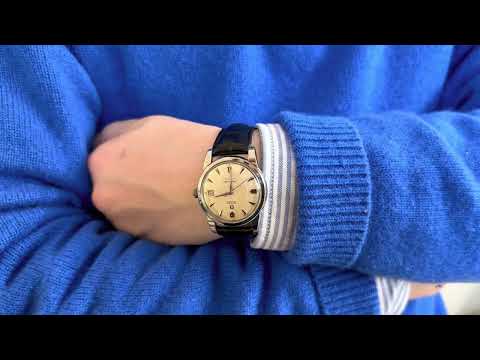 Montre Omega Seamaster Calendar (Ref 2849) en acier automatique de 1961. 33 mm