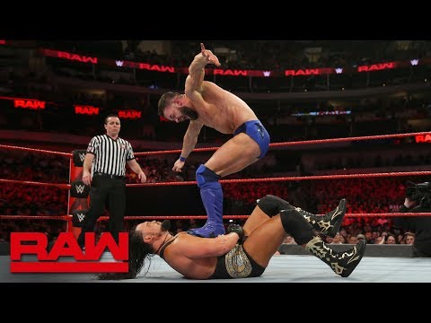 The Bálor Club vs. The Miz & The Miztourage: Raw, March 19, 2018