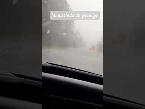 Granizo na cidade de Ibirama SC.