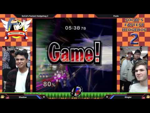 SoCal's Fastest Hedgehogs 2 - Shadow (DK) vs. Ringler (DK) - SSBM Bracket Pools Singles
