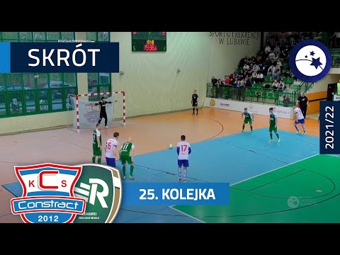 Constract Lubawa - Rekord Bielsko-Biała 2:3 | SKRÓT | 25. kolejka (2021/22)