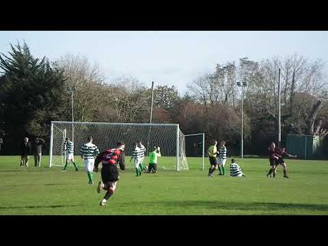 Kian Barry puts Mungret ahead v Pike Rvs