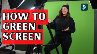 EASILY Remove Green Screen In Filmora X & 11