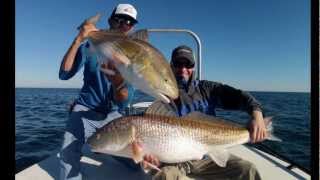 preview picture of video 'Off The Hook Bull Red Fishing in Hilton Head Island'