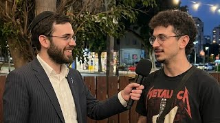 חרדי○חילוני | ראיון רחוב אותנטי בלב תל אביב | דולב דוידוביץ'