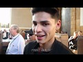 RYAN GARCIA TALKS GOLDEN BOY "WE WORKED IT OUT, SIGNED THE BIGGEST DEAL IN PROSPECT HISTORY"