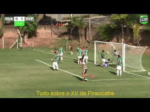 CATEGORIA DE BASE - Guarani 0 x 2 XV de Piracicaba pela 4ª rodada do Camp Paulista de Sub-20 de 2020