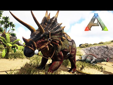 DOMANDO UM TRIKE e DOIS DILOFOSSAUROS - ARK SURVIVAL - PVP - #04