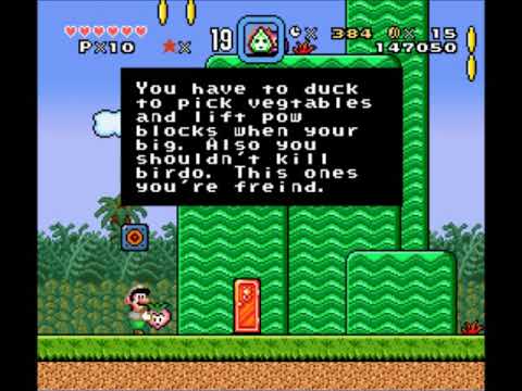 SMW Custom Music - Track -459 (Super Mario Bros. 2 - Overworld)