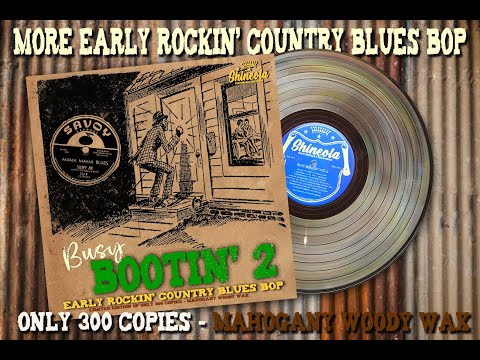 NEW VINYL LP - BUSY BOOTIN' VOL.2 - Early Rockin' Country Blues Bop - Shineola/Dagnabbit